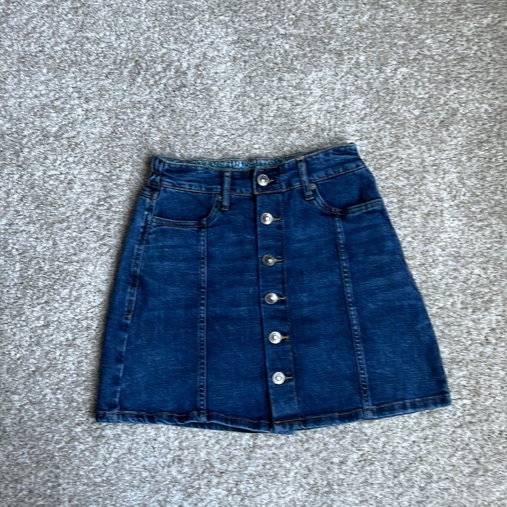 Aerie women’s jean skirt. Size extra small